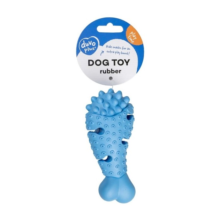 Duvoplus Futterspielzeug Griplay Drumstick - Blau