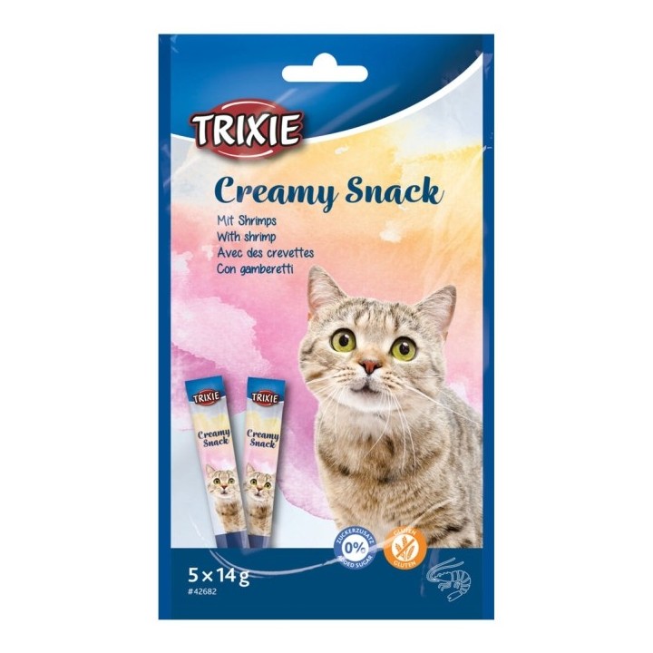 Trixie Creamy Snack Shrimp - 5 × 14 g