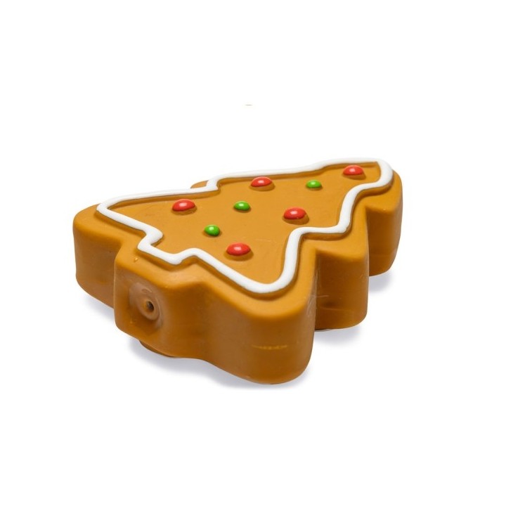 Beeztees Xmas Latex-Spielzeug Lebkuchen