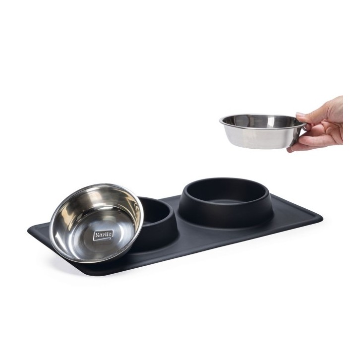 Karlie Diner Set Dex - Schwarz