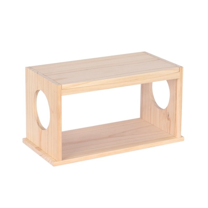Duvoplus Sandbad aus Holz/Plexiglas