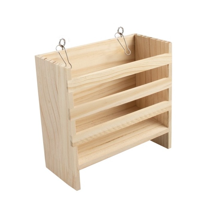 Duvoplus Holz-Heuraufe zum Aufhängen