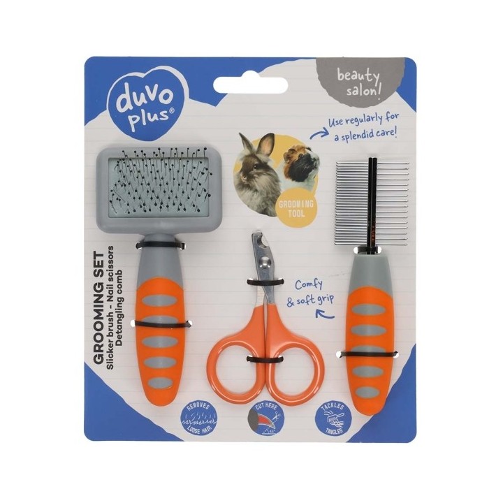 Duvoplus Pflegeset für Kleintiere