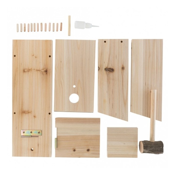 Trixie Bausatz Meisenkasten aus Holz