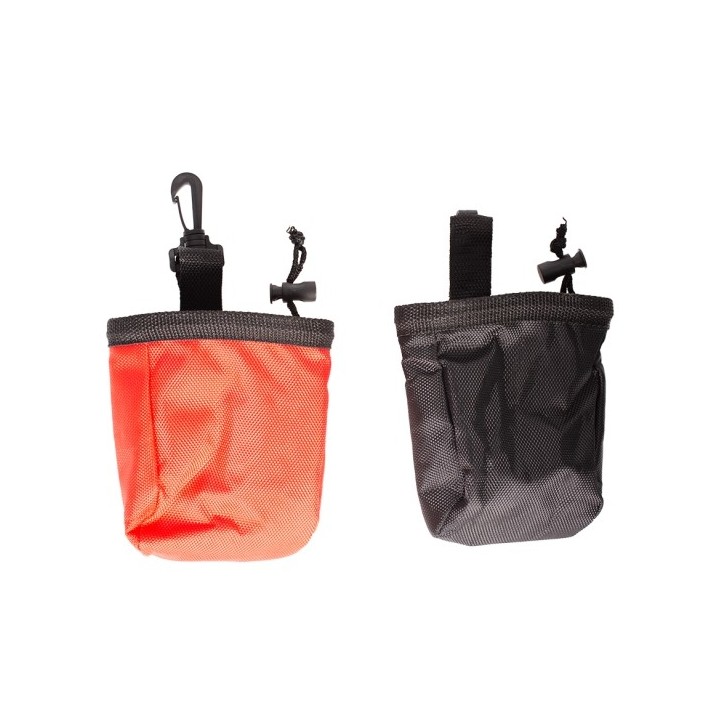 Duvoplus Snackbeutel schwarz/rot