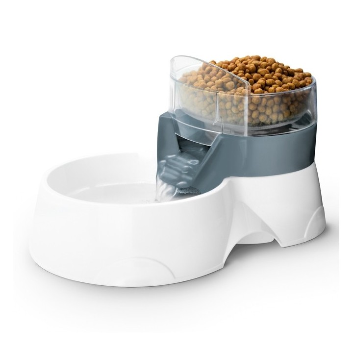EBI Pet Feeder 2in1 - Grau