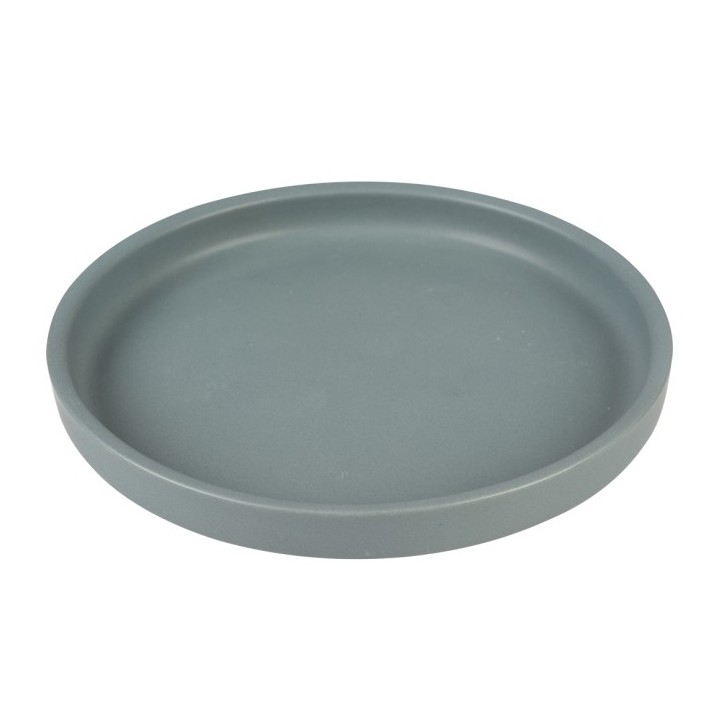 Duvoplus flacher Keramiknapf Stone Hush - blau