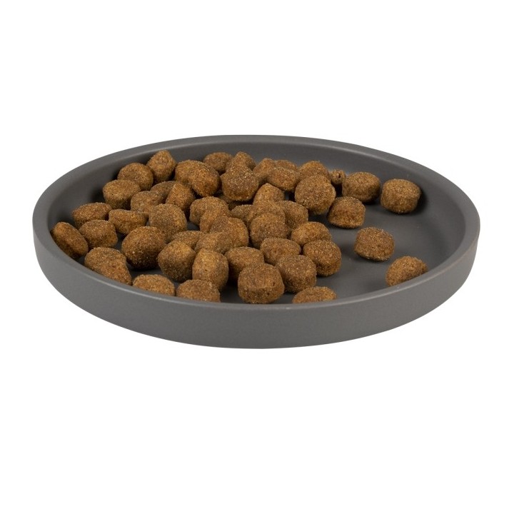 Duvoplus flacher Keramiknapf Stone Hush - grau