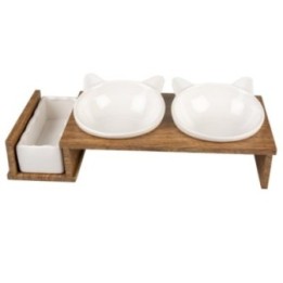 Duvoplus Dinner Set Stone UP Kitty Face