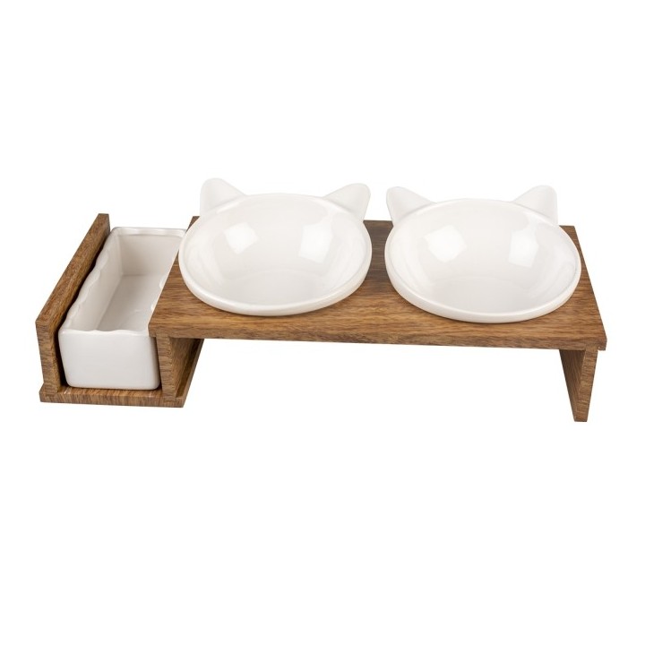Duvoplus Dinner Set Stone UP Kitty Face