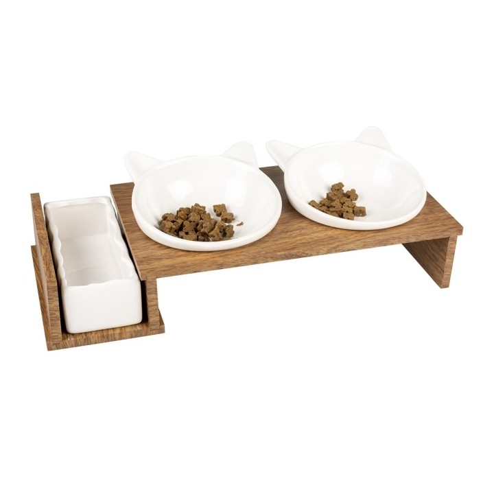 Duvoplus Dinner Set Stone UP Kitty Face