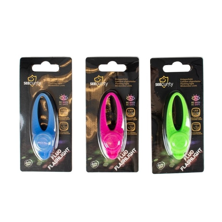 Duvoplus Silikon-Blinklicht Fluo Flashlight