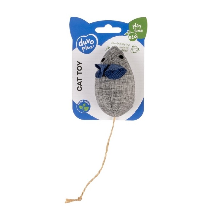 Duvoplus Cat Toy ECO Navy Maus