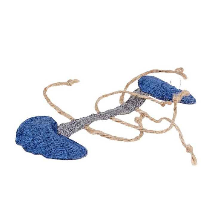 Duvoplus Cat Toy ECO Navy Fischgräte