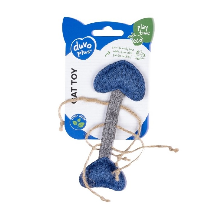 Duvoplus Cat Toy ECO Navy Fischgräte