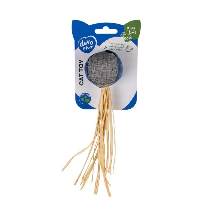 Duvoplus Cat Toy ECO Navy Ball