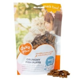 Duvoplus Cat Snack Knusprige Fisch-Puffs 50g