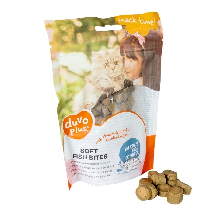 Duvoplus Cat Snack Weiche Fischsnacks 50g