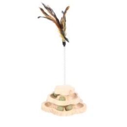 Duvoplus Cat Toy Spin & Play Flower