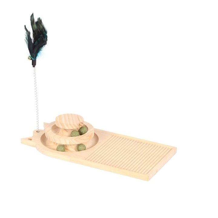 Duvoplus Cat Toy Spin & Scratch