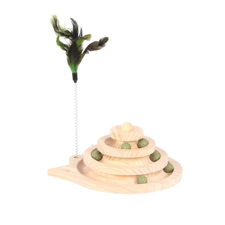 Duvoplus Cat Toy Spin & Play