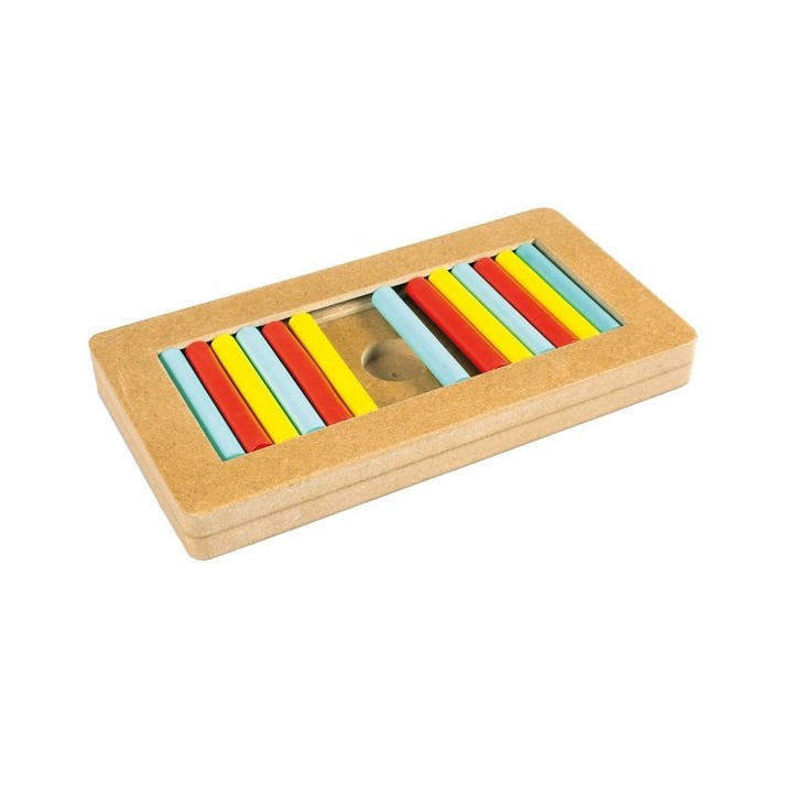 Duvoplus Intelligenzspiel Slide n Snack Puzzle Rechteck