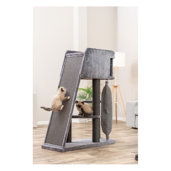Trixie Kratzbaum Active - grau