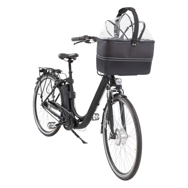 Trixie Front-Fahrradkorb mit Netzhaube