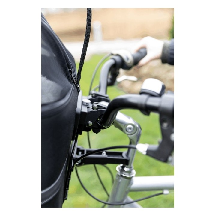 Trixie Front-Fahrradkorb mit Netzhaube