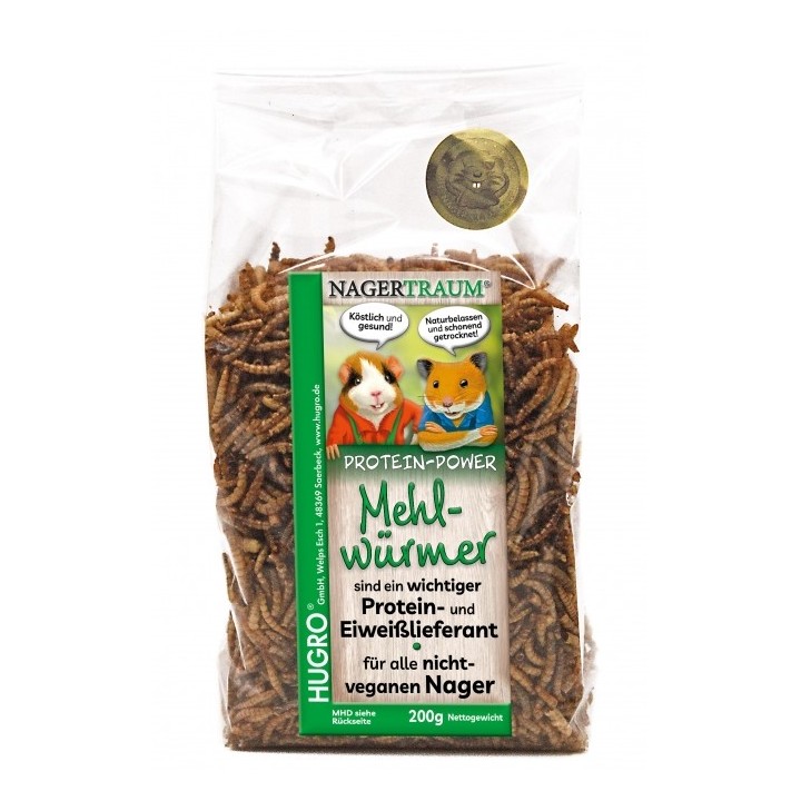 Hugro Mehlwürmer 200g