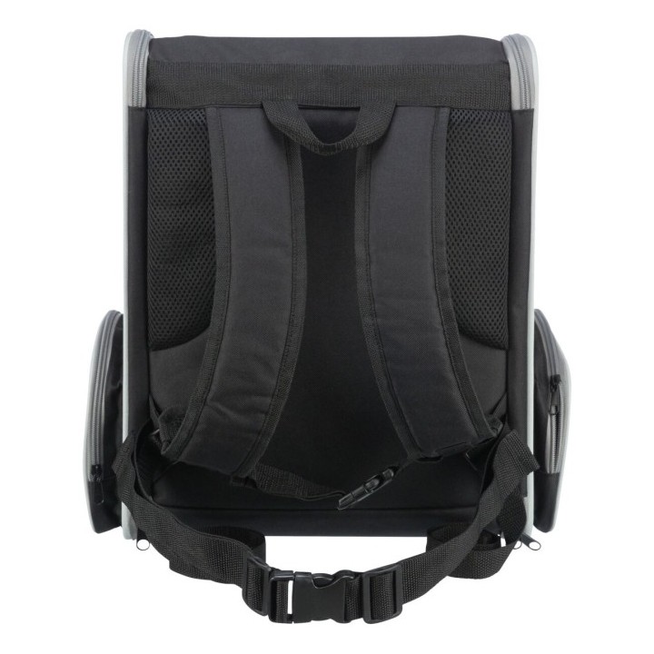 Trixie Rucksack Chloe - Hellgrau/Schwarz