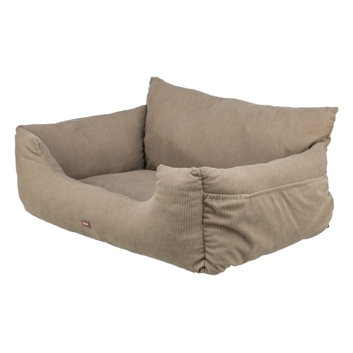 Trixie Autositz doppelt - taupe