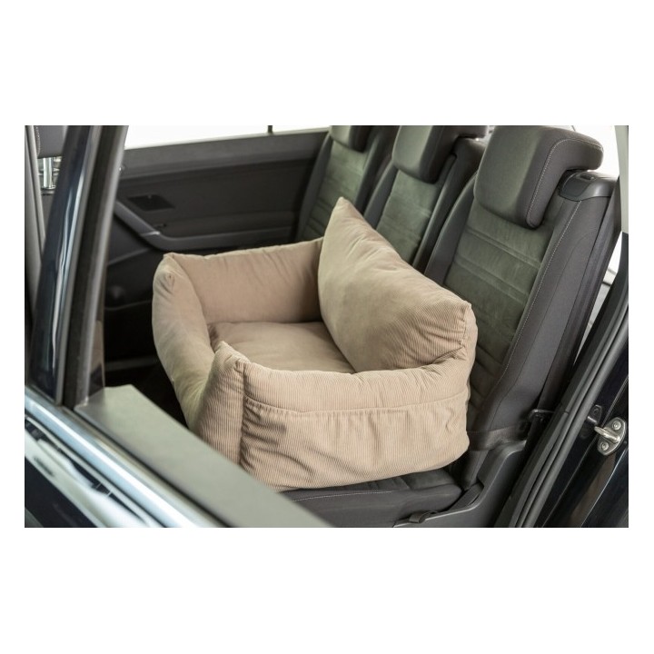 Trixie Autositz doppelt - taupe