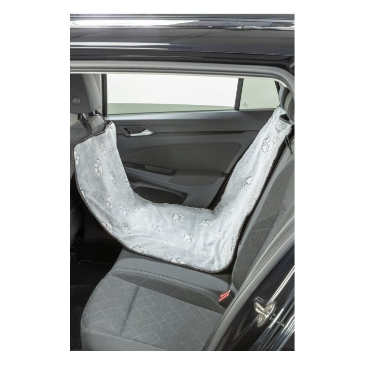 Trixie Auto-Schondecke schmal - grau/schwarz