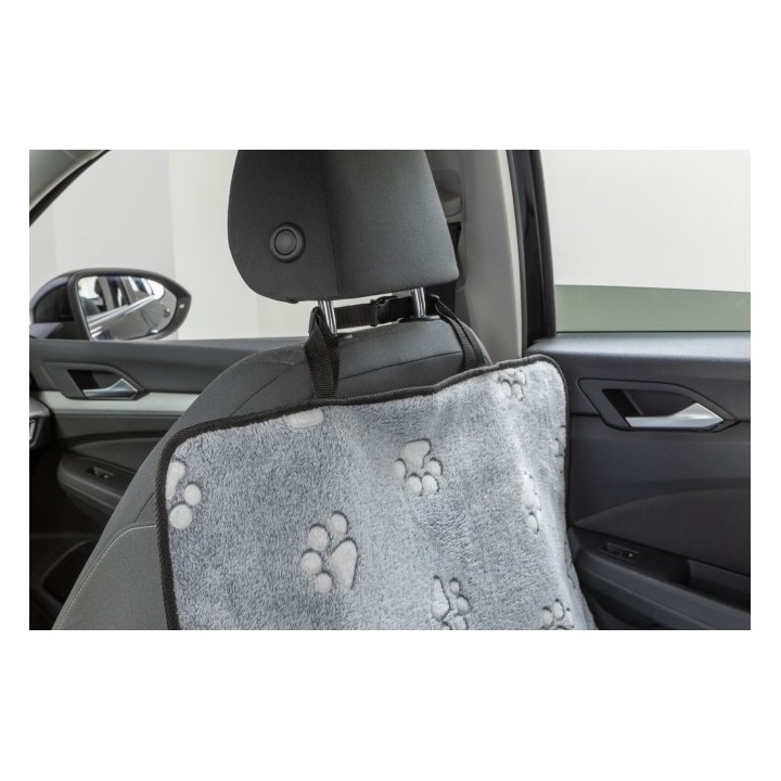 Trixie Auto-Schondecke schmal - grau/schwarz