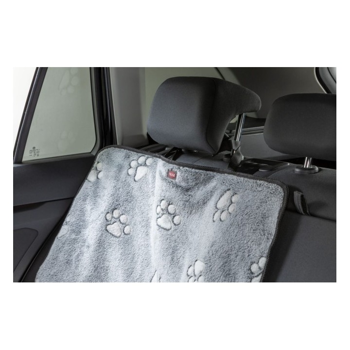 Trixie Auto-Schondecke schmal - grau/schwarz