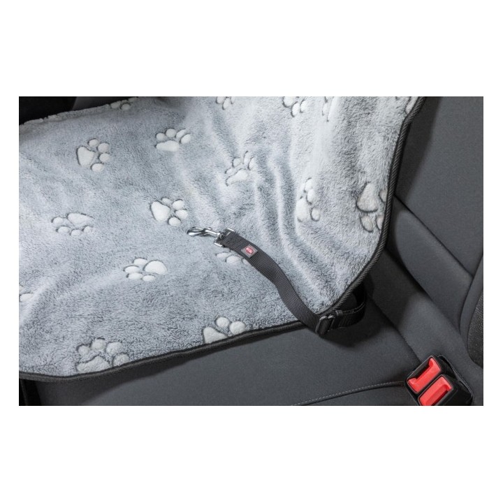 Trixie Auto-Schondecke schmal - grau/schwarz