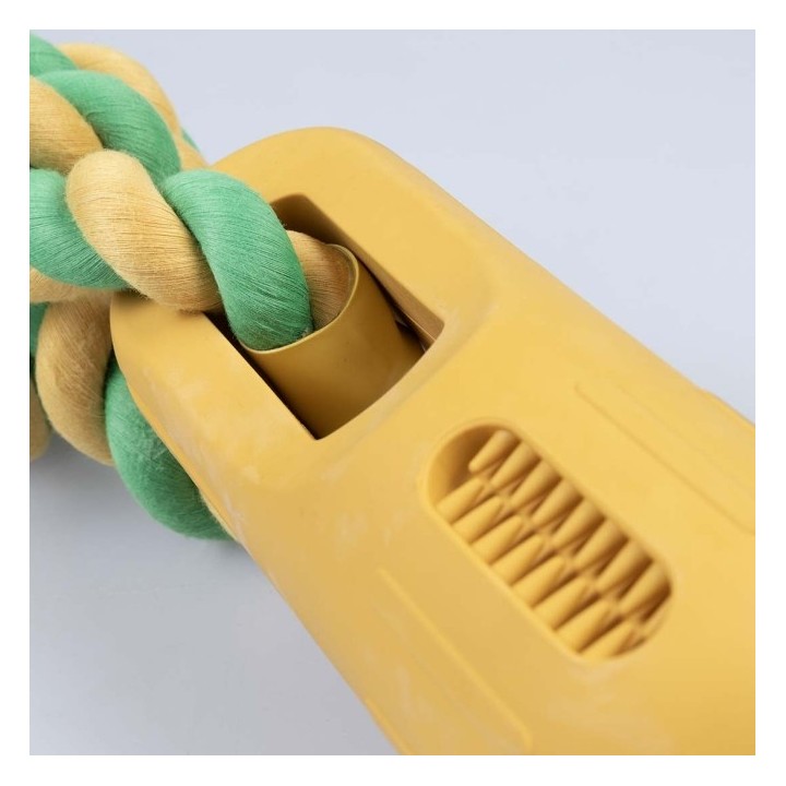 Duvoplus Rubrop Zerrseil mit Stick - gelb