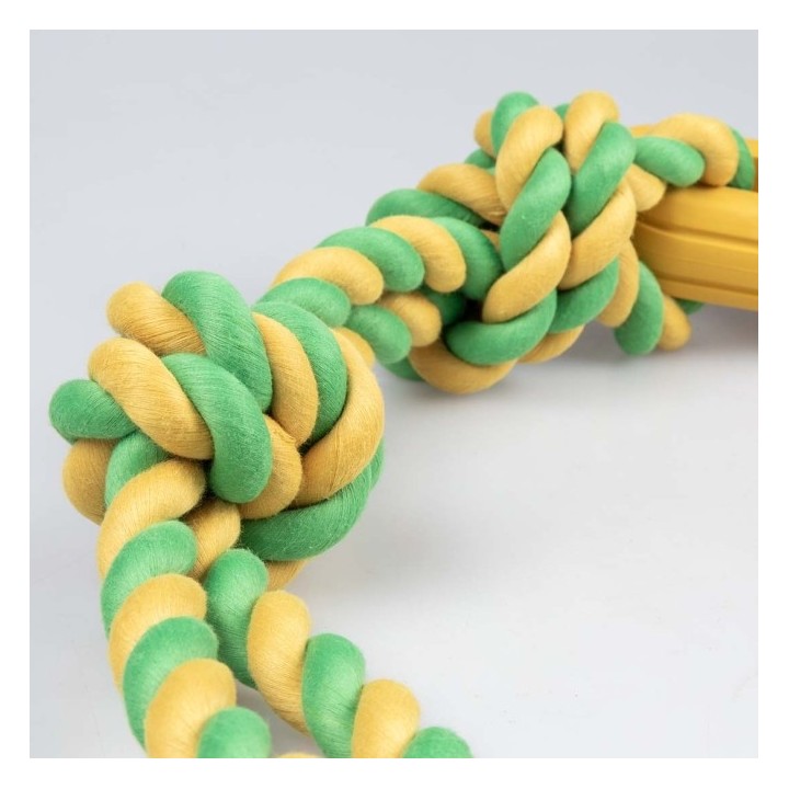 Duvoplus Rubrop Zerrseil mit Stick - gelb