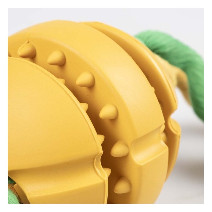 Duvoplus Rubrop Zerrseil mit Ball - gelb