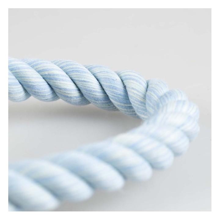 Duvoplus Flossy Zerrseil 2 Schlaufen - blau