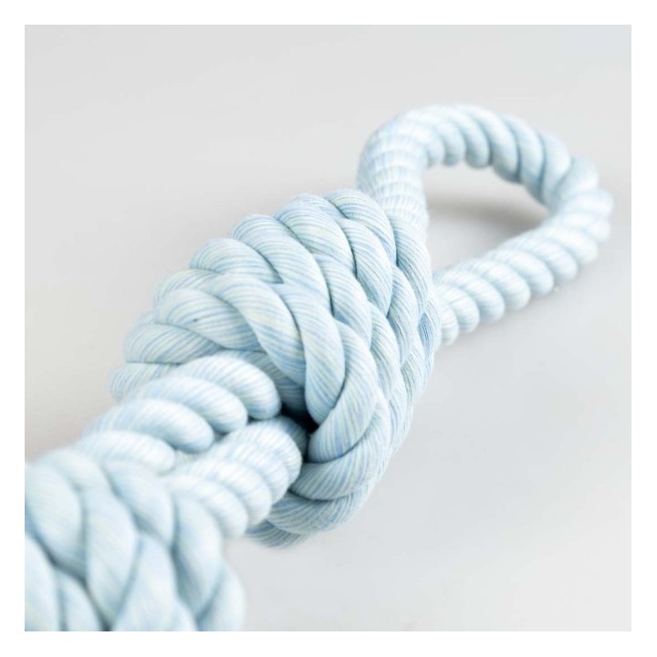Duvoplus Flossy Doppelseil 4 Knoten - blau