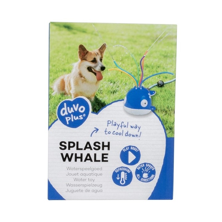 Duvoplus Wasserspielzeug Splash Wal