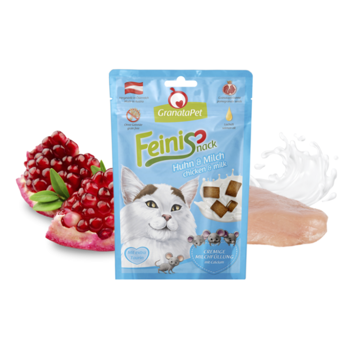 GranataPet FeiniSnack Huhn & Milch - 50g