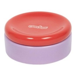 Coockoo Futternapf FUNKY FEEDING - rot/violett