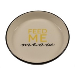 Duvoplus Katzennapf Stone Feed Me Meow