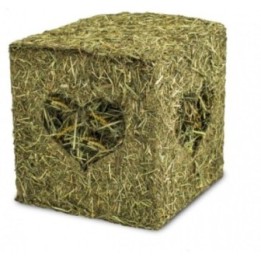 JR Farm Heu Würfel klein mit Mehlwürmern 125g