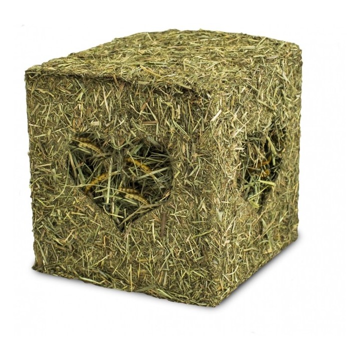 JR Farm Heu Würfel klein mit Mehlwürmern 125g