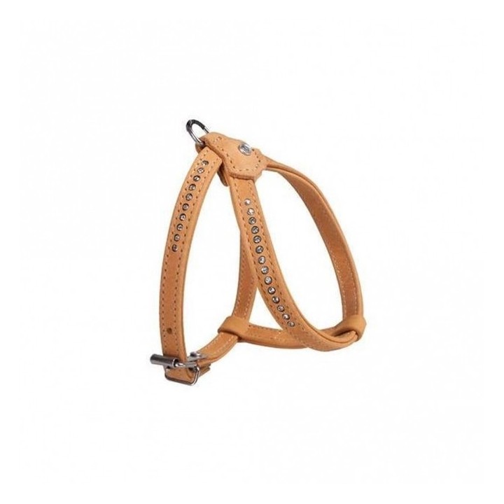 Karlie Buffalo Strass Geschirr - Hellbraun - 25-32 cm