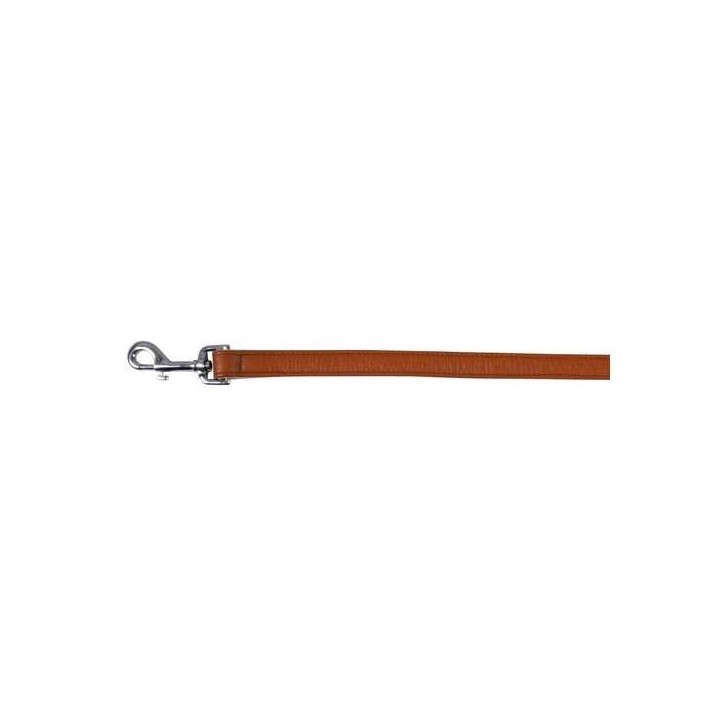 Trixie Büffelleder-Leine Bovini - Terrakotta 14 mm/100 cm